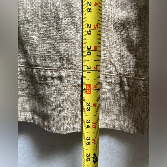 Tara  Jarmon linen sleeveless dress Sz 36 - Picture 13 of 14